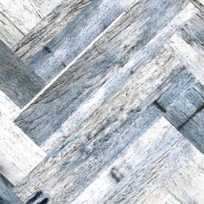 Nuance T&G Wall Panel 2420mm H X 1200mm W Herringbone Whitewash - Shell