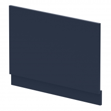Nuie Arno Straight Bath End Panel and Plinth 560mm H x 780mm W - Satin Midnight Blue