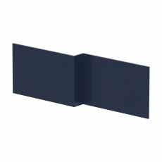 Nuie Arno Square Shower Bath Front Panel 520mm H x 1700mm W - Midnight Blue