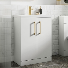 Arno 500mm 2-Door Floor Standing Vanity Unit