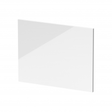 Nuie Waterproof Bath End Panel 540mm H x 700mm W - Gloss White