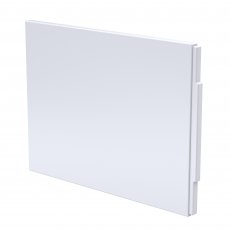 Nuie Standard Acrylic Bath End Panel 510mm H x 694mm W - Gloss White