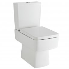 Nuie Bliss Close Coupled Pan Push Button Cistern - Excluding Seat