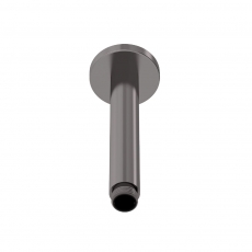 Nuie Round Ceiling Mounted Shower Arm 150mm Length - Brushed Pewter