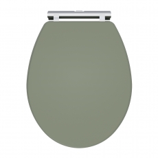 Nuie Classique Soft Close Wooden Toilet Seat - Satin Green
