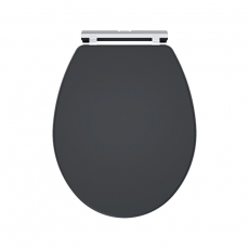 Nuie Classique Soft Close Wooden Toilet Seat - Satin Anthracite