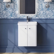 Core 500mm 2-Door Wall Hung Vanity Unit