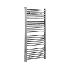 Nuie Curved Ladder Towel Rail 1100mm H x 500mm W - Chrome