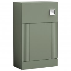 Nuie Deco Back to Wall WC Unit 500mm Wide - Satin Green