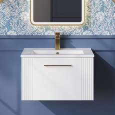 Deco 600mm 1-Drawer Wall Hung Vanity Unit