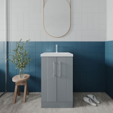 Deco 500mm 2-Door Floor Standing Vanity Unit