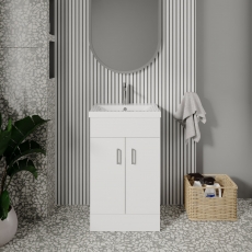 Eden 500mm 2-Door Floor Standing Vanity Unit