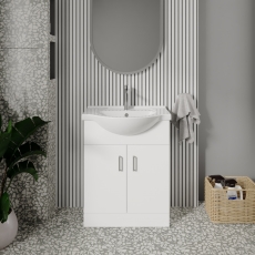 Mayford 650mm 2-Door Floor Standing Vanity Unit