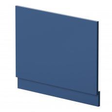 Nuie Blocks Straight Bath End Panel and Plinth 560mm H x 680mm W - Satin Blue