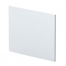 Nuie Blocks Square Shower Bath End Panel 540mm H x 680mm W - Satin White