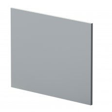 Nuie Blocks Square Shower Bath End Panel 540mm H x 680mm W - Satin Grey