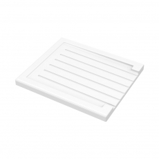 Nuie Sink Drainer 545mm Wide x 467mm Depth - White