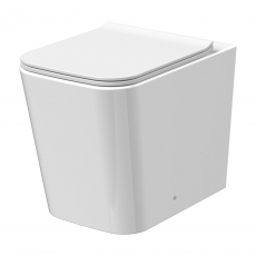 Nuie Orlen Rimless Back to Wall Toilet - Soft Close Seat