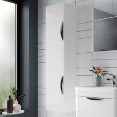 Parade 350mm Wall Hung 2-Door Tall Storage Unit