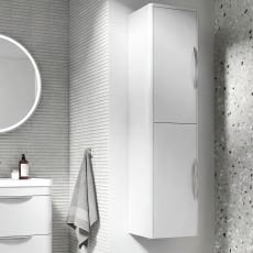 Parade 350mm Wall Hung 2-Door Tall Storage Unit