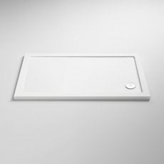 Nuie Pearlstone Rectangular Shower Tray 1000mm x 900mm - White