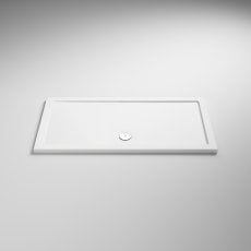 Nuie Pearlstone Rectangular Shower Tray 1600mm x 900mm - White