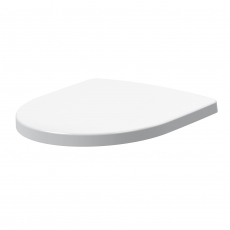 Nuie Round Wrapover Soft Close Toilet Seat - White