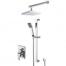 Nuie Sanford Manual Concealed Complete Mixer Shower with Diverter - Chrome