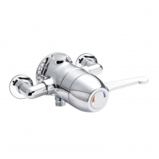 Nuie Exposed Sequential Thermostatic Shower Valve Lever Handle - Chrome