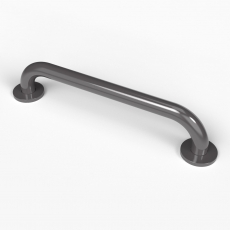 Nymas NymaPRO Stainless Steel Grab Rail 35mm Diameter 450mm Length - Grey