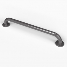 Nymas NymaPRO Stainless Steel Grab Rail 35mm Diameter 600mm Length - Grey