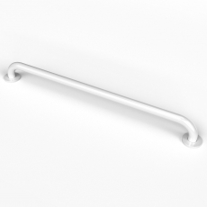 Nymas NymaPRO Stainless Steel Grab Rail 35mm Diameter 900mm Length - White