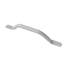 Nymas NymaPRO Flat Ended Grab Rail 455mm Length - White