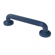 Nymas NymaPRO Plastic Fluted Grab Rail with Concealed Fixings 300mm Length - Dark Blue