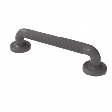Nymas NymaPRO Plastic Fluted Grab Rail with Concealed Fixings 300mm Length - Grey