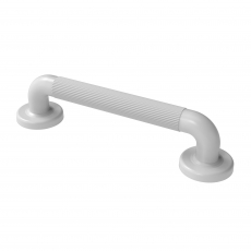Nymas NymaPRO Plastic Fluted Grab Rail with Concealed Fixings 300mm Length - White