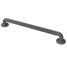 Nymas NymaPRO Plastic Fluted Grab Rail with Concealed Fixings 600mm Length - Grey