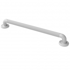 Nymas NymaPRO Plastic Fluted Grab Rail with Concealed Fixings 600mm Length - White