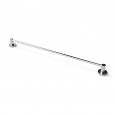 Nymas NymaSTYLE Brass Towel Rail with Concealed Fixings 600mm Length - Polished Chrome