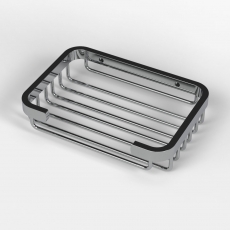 Nymas NymaSTYLE Brass Shower Basket - Polished Chrome