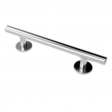 Nymas NymaSTYLE Straight Grab Rail with Concealed Fixings 450mm Length - Satin