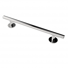 Nymas NymaSTYLE Straight Grab Rail with Concealed Fixings 620mm Length - Polished