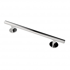 Nymas NymaSTYLE Straight Grab Rail with Concealed Fixings 600mm Length - Polished