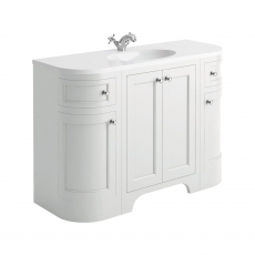 Orbit Brunswick Curved Vanity Unit 1200mm Wide