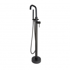 Orbit Core Freestanding Bath Shower Mixer Tap - Matt Black