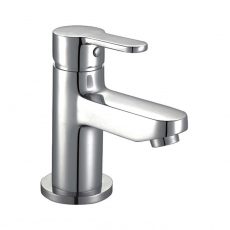 Orbit Endo Mono Basin Mixer Tap with Push Button Waste - Chrome