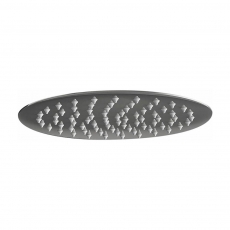Orbit Round Fixed Shower Head 300mm Diameter - Stainless Steel