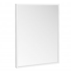 Orbit Illumo Bathroom Mirror 600mm H x 800mm W - Matt White