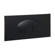 Orbit Large Dual Flush Plate and Access Panel - Matt Black