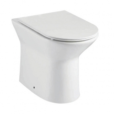 Orbit Life Rimless Back to Wall Toilet - Soft Close Seat